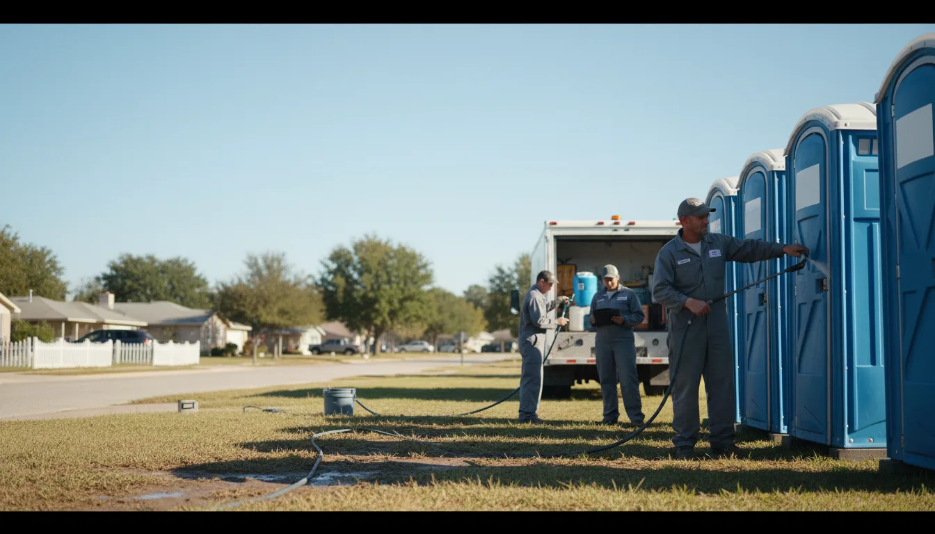 Long-Term Portable Toilet Rental in Turkey, NC near me